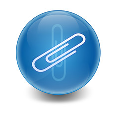 Esfera brillante con clip