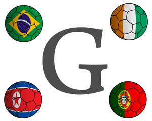 Grupo G Mundial Fútbol © mick20