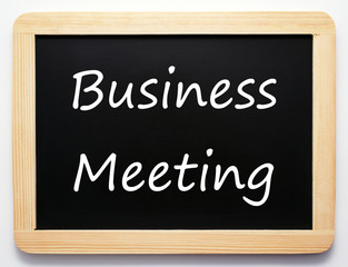 Business Meeting - Concept Sign