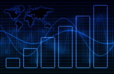 Business System Abstract Background