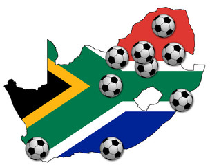 football map of rsa