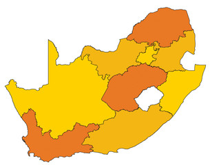 administrative divisions of rsa