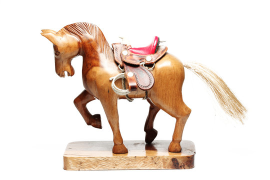 Wooden Small Toy Horse