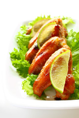 roasted chicken wings