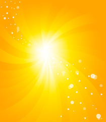 Obraz premium Vector orange background