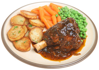 Lamb Shank Dinner