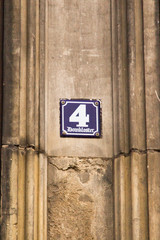 Hausnummer vom Kölner Dom