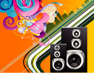 urban music vector illustration © chispas