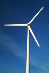 Fototapeta premium Modern wind turbines or wind mills