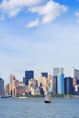 New York City Manhattan skyline