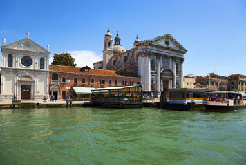Fototapeta premium Santa Maria dei Gesuati church at Venice