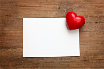 Heart with Paper