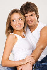 Beautiful young couple