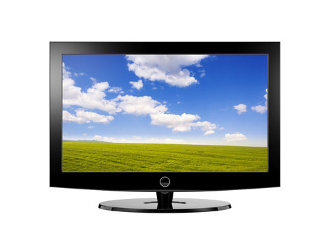 Modern widescreen TV
