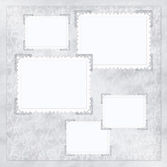 Vintage background with frames