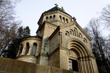 Fototapeta na wymiar Votivkapelle am Starnberg
