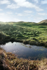 links golf course water trap