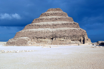 Pyramids of Sakkara - ancient Egypt