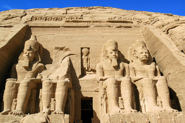 Temple of Ramses II at Abu Simbel