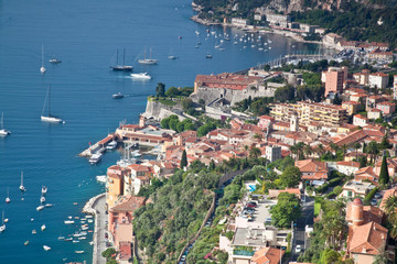 Villefranche sur Mer on the Cote d'Azur