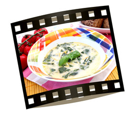 spinatsuppe