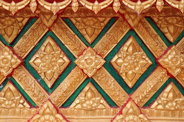art on wall of temple, wat Non Thong, Non Daeng, Borabue