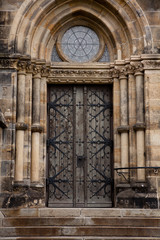 Fototapeta na wymiar Gothic Door
