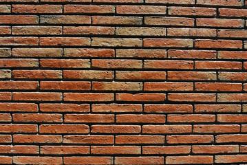 red brick wall