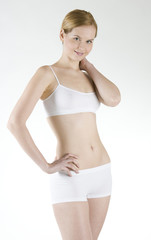 Obraz premium woman wearing underwear
