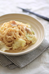 Japanese cuisine, cabbage pasta