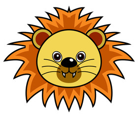 Cute Lion Vector