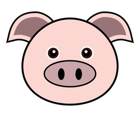 Cute Pig Vector
