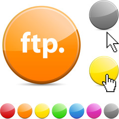 FTP glossy button.
