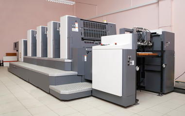 four-section offset printed machine