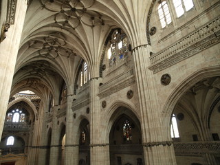Boveda de la Catedral Nueva de Salamanca