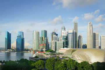 Fototapeta premium Centrum Singapuru