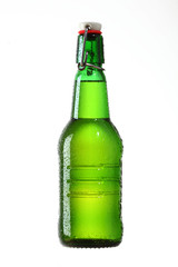 Bier Flasche mit Bügelverschluß Grün