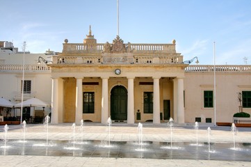 Fototapeta na wymiar Centralne miejsce w Valletta