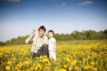 Fototapeta premium paper plane
