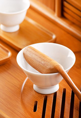 Table for tea ceremony.
