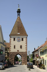 Fototapeta na wymiar Król Schaffhausen brama w Endingen