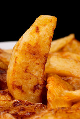 Homemade potato chips