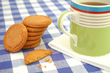 Coffee and biscuits