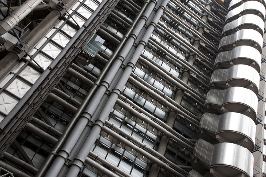 Lloyds of London Insurance Building in London, UK