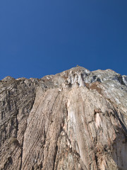 Natural Salt Mountain in Cardona, Spain