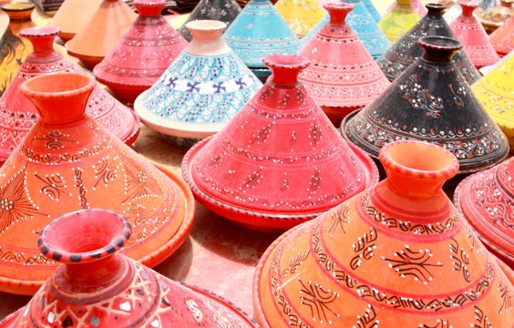 Tunisie - Houmet Souk - Tajines