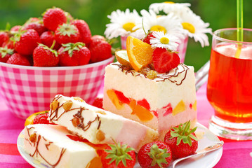 fruit marshmallow cake