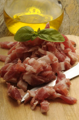Pancetta a cubetti