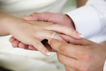 Obraz na płótnie Canvas Wedding ring