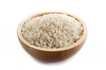 bowl with rice - ciotola con riso